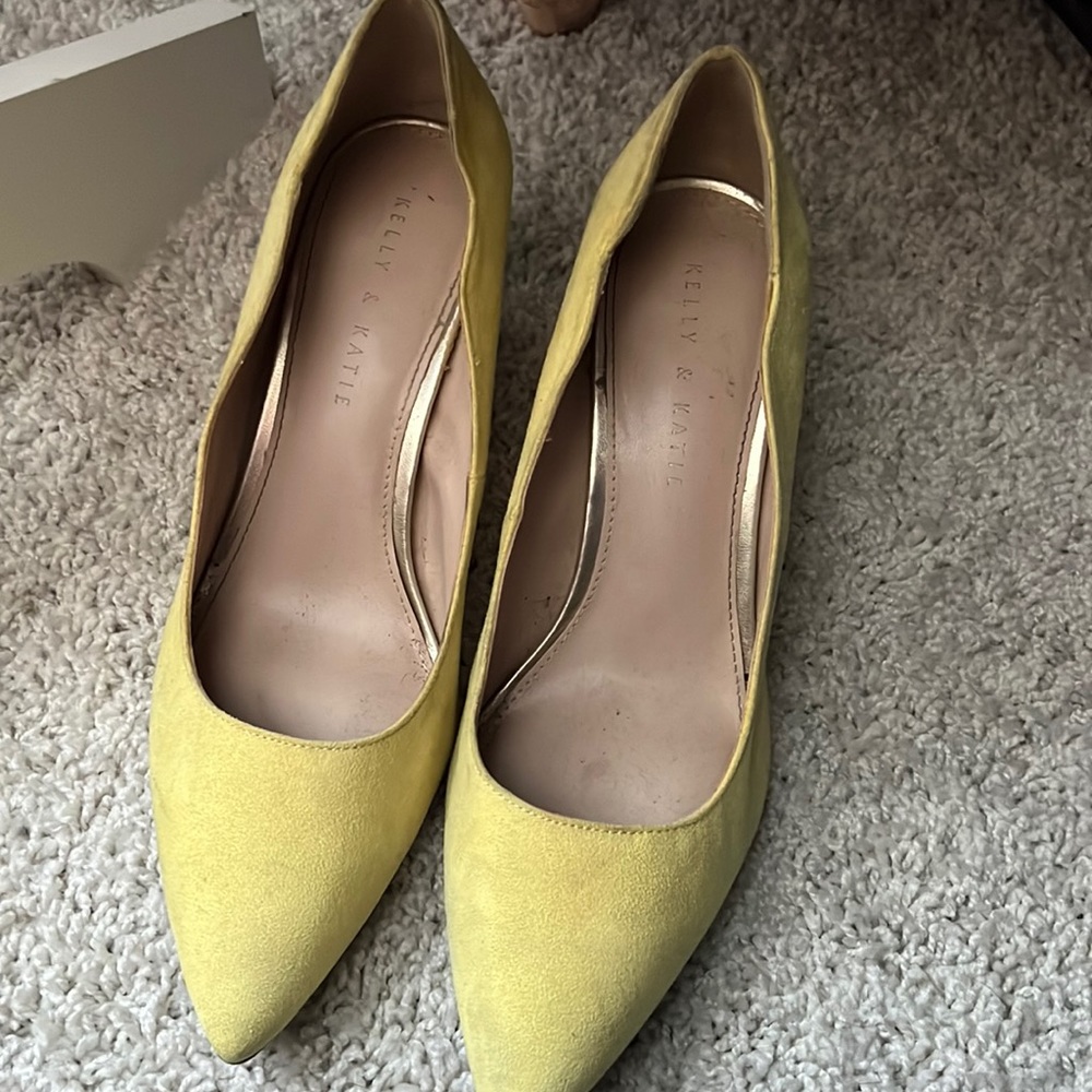 Yellow Pumps